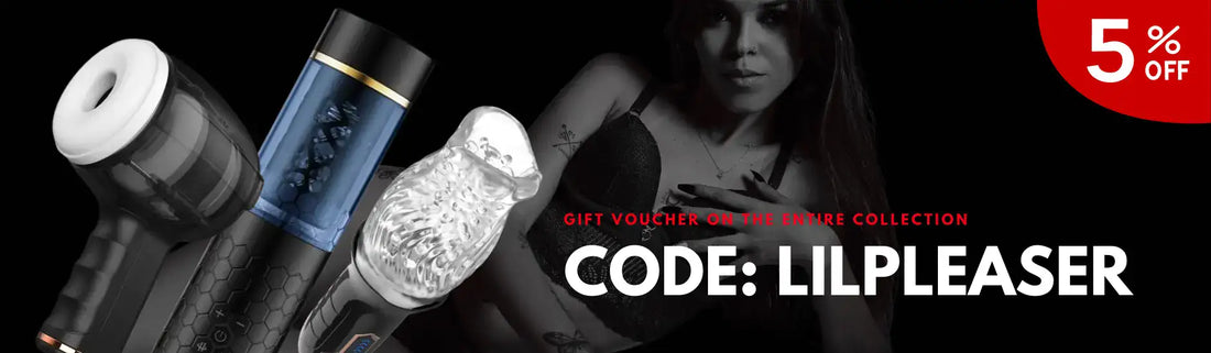 Banner Cupon Code Lilpleaser 5% Off