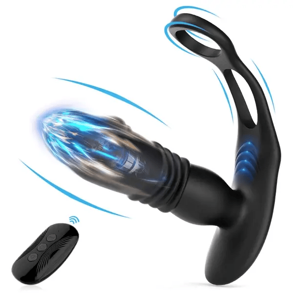 Apex Sensation - Thrusting Vibrating Cock Ring Prostate Stimulator Lilpleaser Apex Sensation - Thrusting Vibrating Cock Ring Prostate Stimulator Lilpleaser