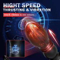 PleasureMaximus - 2 In 1 Thrusting Vibrating Prostate Stimulator