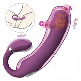 VibraClit - 3 In 1 Heating Clitoral and G-Spot Vibrator