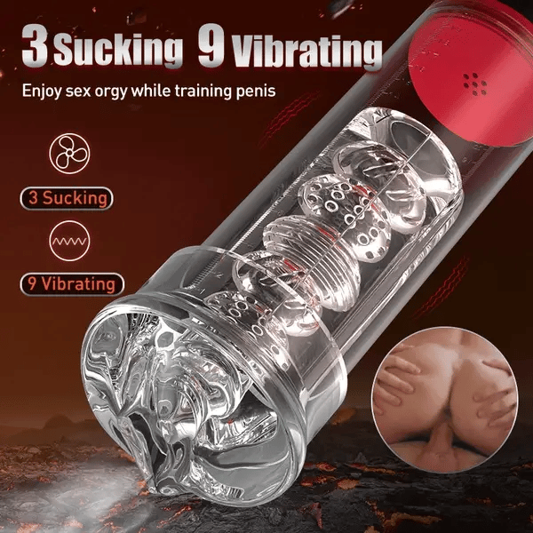 TitanBoost - Vibrating & Sucking Electric Penis Pump