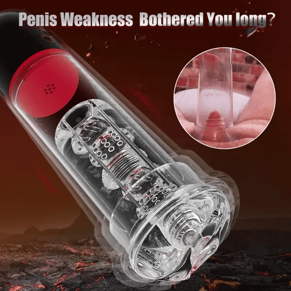 TitanBoost - Vibrating & Sucking Electric Penis Pump Lilpleaser TitanBoost - Vibrating & Sucking Electric Penis Pump Lilpleaser
