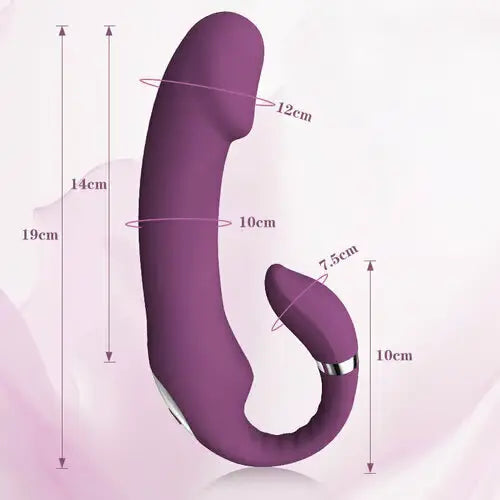 VibraClit - 3 In 1 Heating Clitoral and G-Spot Vibrator