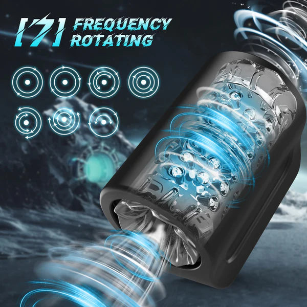 GripTwist 7X - Compact Rotating Automatic Male Masturbator Lilpleaser GripTwist 7X - Compact Rotating Automatic Male Masturbator Lilpleaser