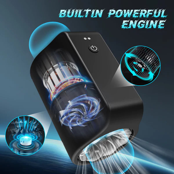 GripTwist 7X - Compact Rotating Automatic Male Masturbator Lilpleaser GripTwist 7X - Compact Rotating Automatic Male Masturbator Lilpleaser