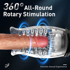TORNADO - 5 Rotating 10 Vibrating Automatic Male Masturbator
