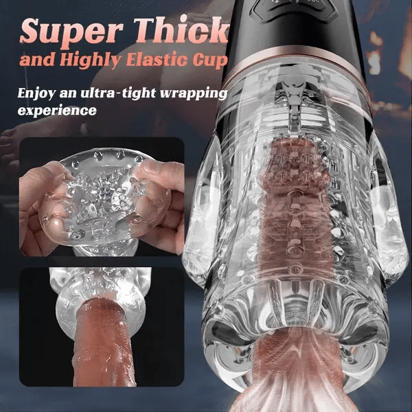 SpaceshipX10 - Deluxe Sucking and Vibrating Automatic Male Masturbator Lilpleaser SpaceshipX10 - Deluxe Sucking and Vibrating Automatic Male Masturbator Lilpleaser