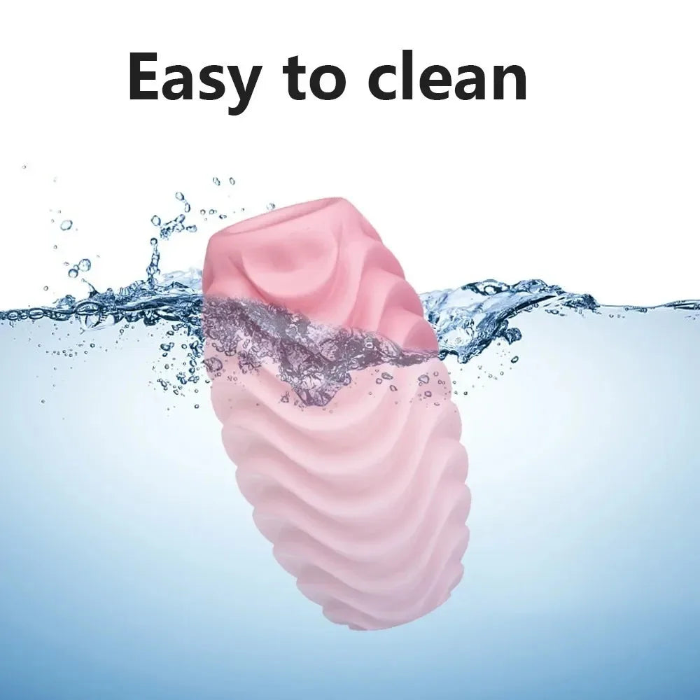 Pretty Love - Small Silicone Male Masturbator Egg Lilpleaser Pretty Love - Small Silicone Male Masturbator Egg Lilpleaser
