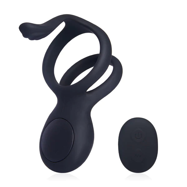 VibeRise - Sensual Harmony Remote-Controlled Dual Vibrating Cock Ring Lilpleaser VibeRise - Sensual Harmony Remote-Controlled Dual Vibrating Cock Ring Lilpleaser