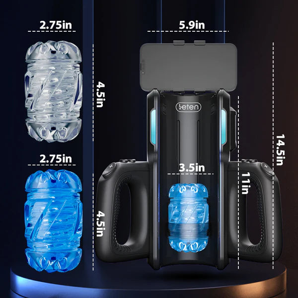 Cupking - High-speed Automatic Male Masturbator Cup with Phone Holder Lilpleaser Cupking - High-speed Automatic Male Masturbator Cup with Phone Holder Lilpleaser