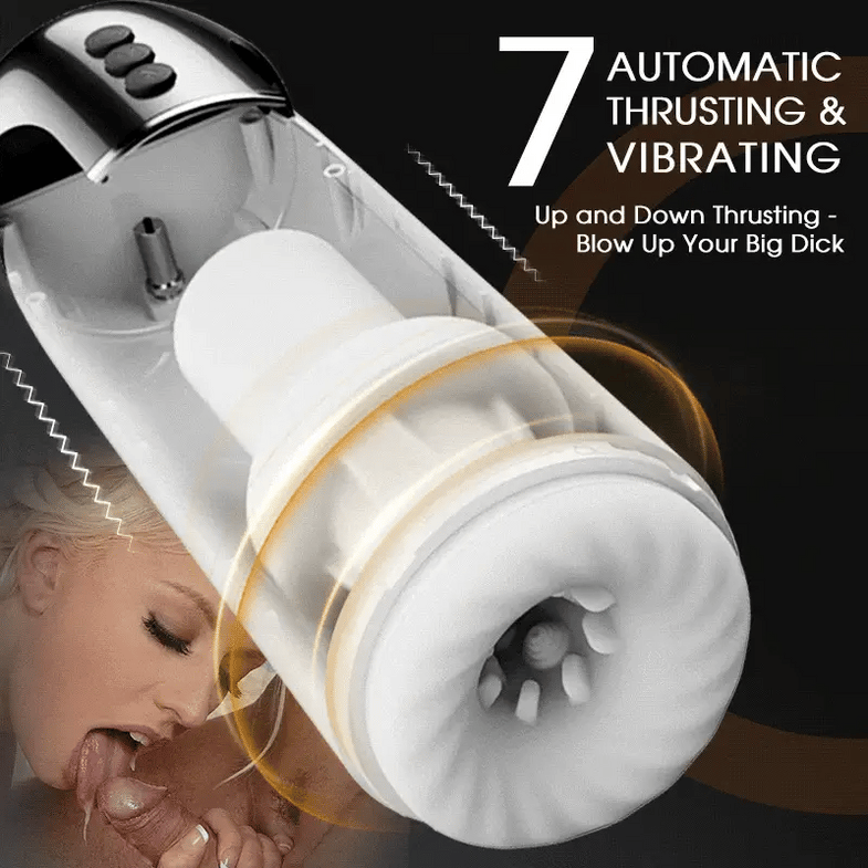 Heated Male Masturbator | Auto Stroker With heating System Lilpleaser Heated Male Masturbator | Auto Stroker With heating System Lilpleaser