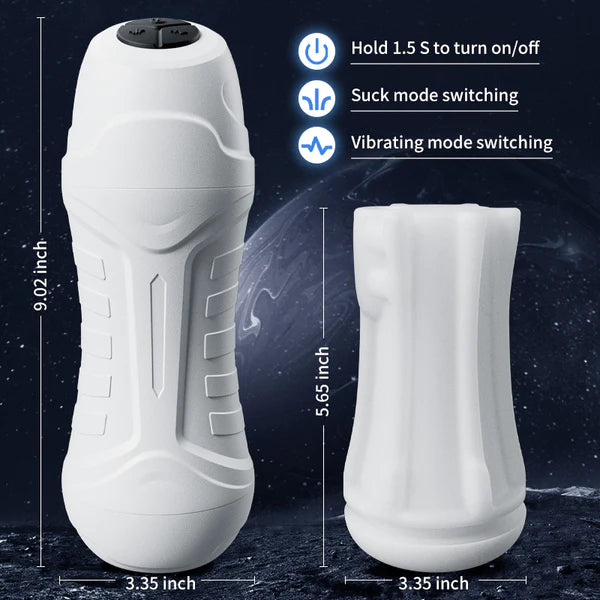 Pleasure Pulse Pro - Sucking and Vibrating Automatic Male Masturbator Lilpleaser Pleasure Pulse Pro - Sucking and Vibrating Automatic Male Masturbator Lilpleaser
